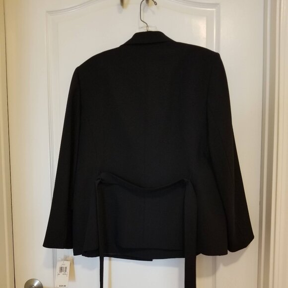 Anne Klein 2 piece skirt and blazer suit - NWT - Navy size 14P - Picture 14 of 14